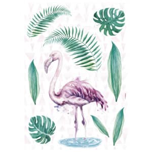 KOMAR Dekosticker »Flamingo«