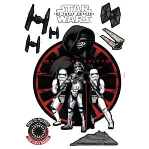 KOMAR Dekosticker »Star Wars First Order«