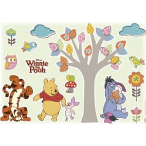 KOMAR Dekosticker »Winnie Pooh Nature Lovers«