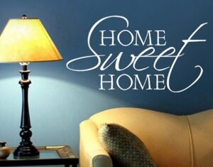 Wandtattoo Spruch No.BR133 Home Sweet Home