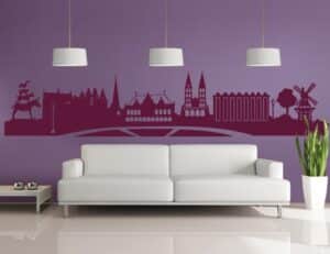 Wandtattoo Architektur & Skyline No.FB24 Bremen Skyline II