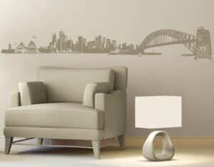 Wandtattoo Architektur & Skyline No.FB50 Sydney Skyline XXL