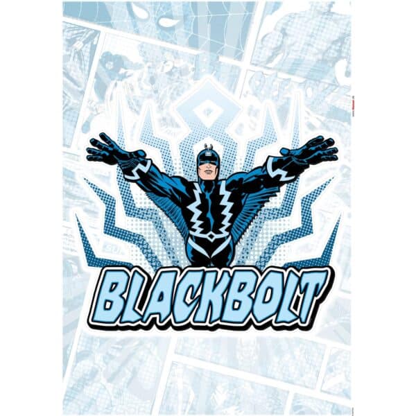 Komar Deko-Sticker Blackbolt Classic 50 x 70 cm