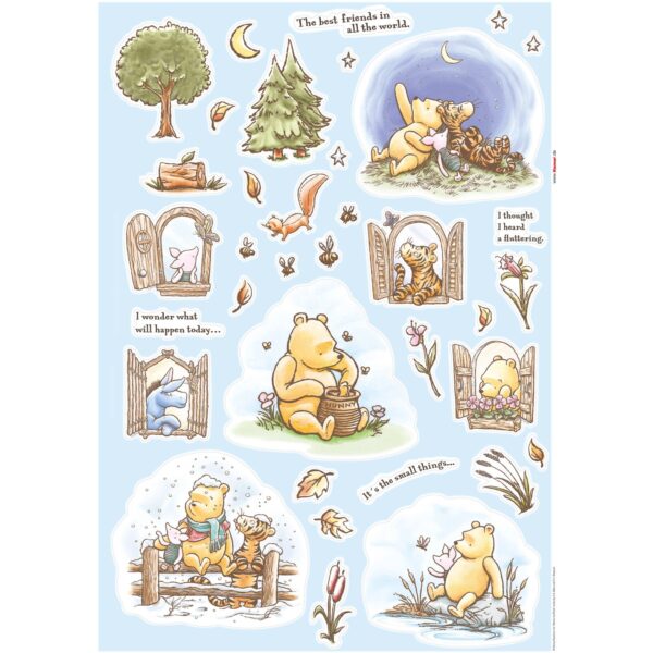 Komar Deko-Sticker Winnie Pooh Adventure 50 x 70 cm