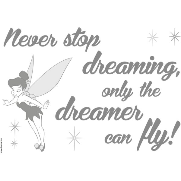 Komar Deko-Sticker Never Stop Dreaming 50 cm x 70 cm