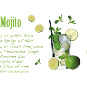 Komar Deko-Sticker Mojito 100 cm x 70 cm