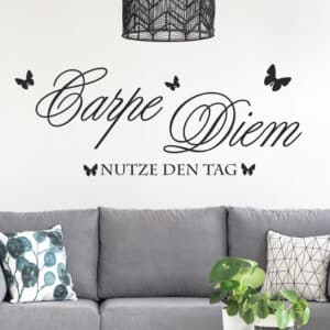 Wandtattoo Spruch Carpe Diem 2