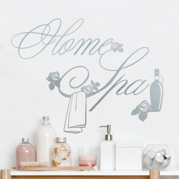 Wandtattoo Badezimmer Home Spa