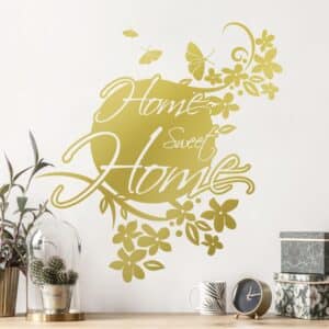 Wandtattoo Spruch Home Sweet Home