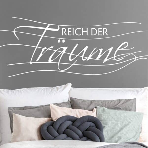 Wandtattoo Spruch No.UL573 Reich der Träume