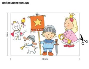 Wandtattoo Kinderzimmer Steinbeck - Allerbeste Freunde