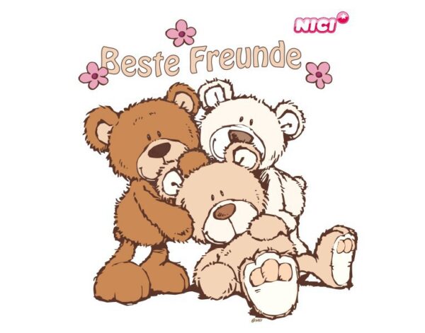 Wandtattoo Kinderzimmer NICI - Classic Bears