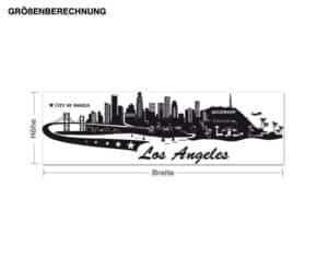 Wandtattoo Architektur & Skyline Los Angeles