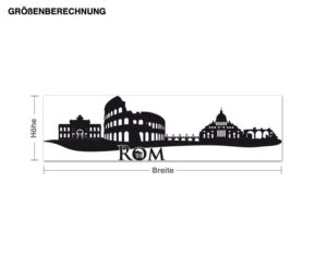 Wandtattoo Architektur & Skyline Skyline Rom