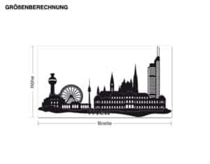 Wandtattoo Architektur & Skyline Skyline Wien