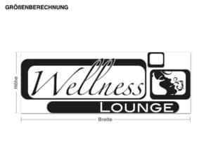 Wandtattoo Badezimmer Wellness Lounge