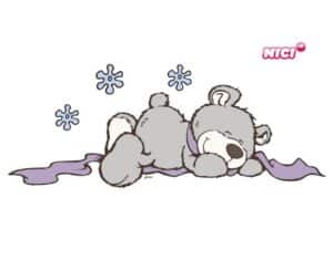 Wandtattoo Kinderzimmer NICI - Winter Bears