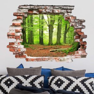 3D Wandtattoo Mighty Beech Trees