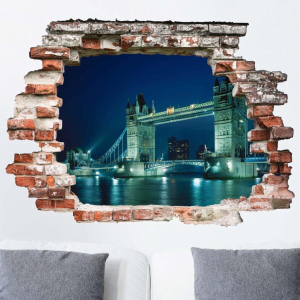 3D Wandtattoo Tower Bridge