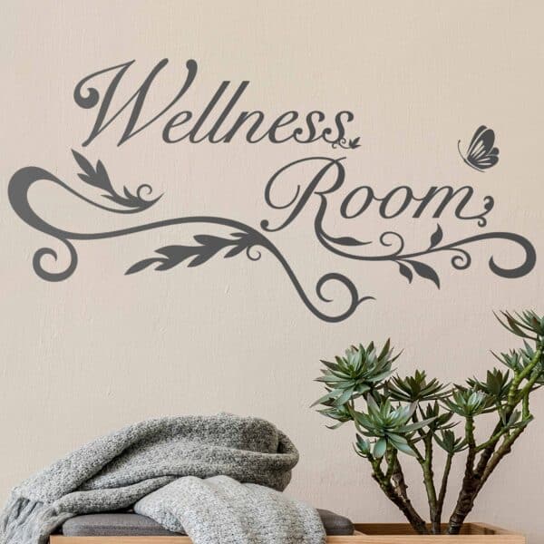 Wandtattoo Badezimmer Wellness Room
